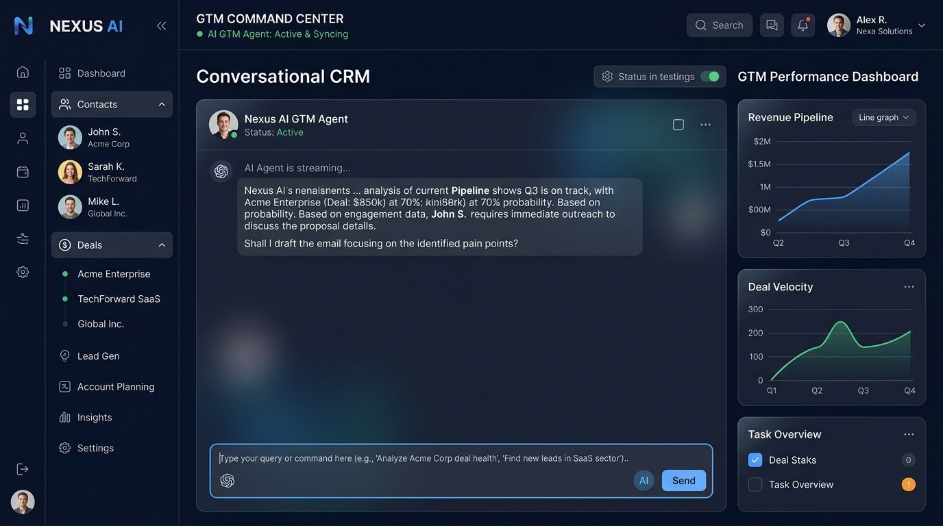 AI-Native CRM Command Center